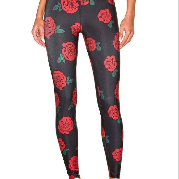 NWT - Beach Riot - Piper Legging - Red Rose - Size S - Picture 3 of 3